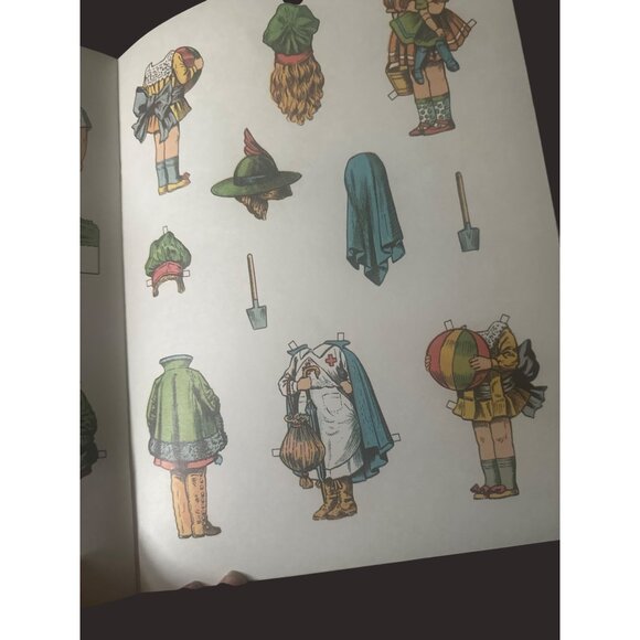 Antique Edwardian Paper Dolls Book By Dover 1975 Edition Reprinted From 1908/191 - Picture 7 of 10